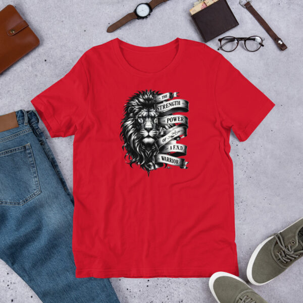 Never Underestimate the Power & Strength FND Warrior T-Shirt - Image 5