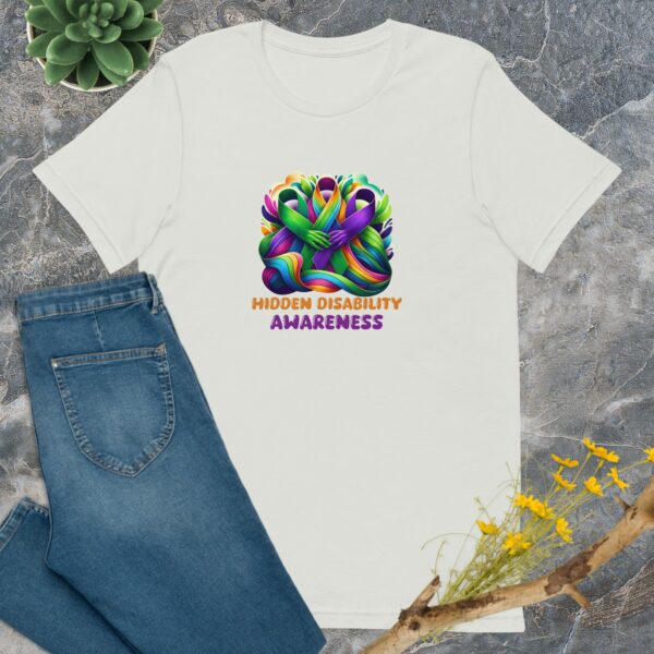 Hidden Disability Awareness Unisex T-shirt - Image 12