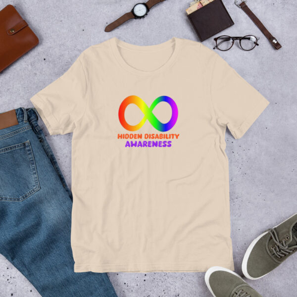 Hidden Disability Awareness Unisex T-Shirt - Image 13