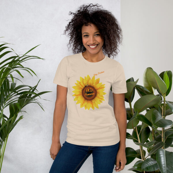 Sunflower Stay Positive Functional Neurological Disorder Unisex T-Shirt - Image 11