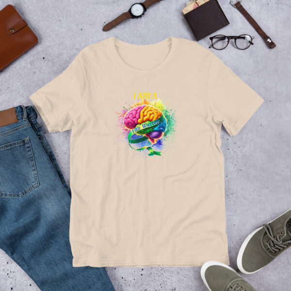 FND Warrior Colourful Brain Design Unisex T-Shirt - Image 11