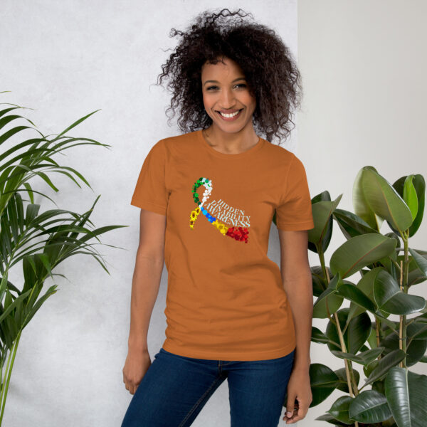 Hidden Disability Awareness Unisex T-Shirt - Image 12