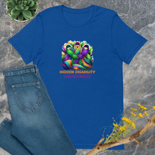 Hidden Disability Awareness Unisex T-shirt - Image 15