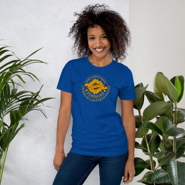 Stand Close to Sunshine Unisex T-Shirt - Hidden Disability Awareness - Image 13