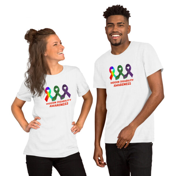 Hidden Disability Awareness Unisex T-Shirt - Image 13