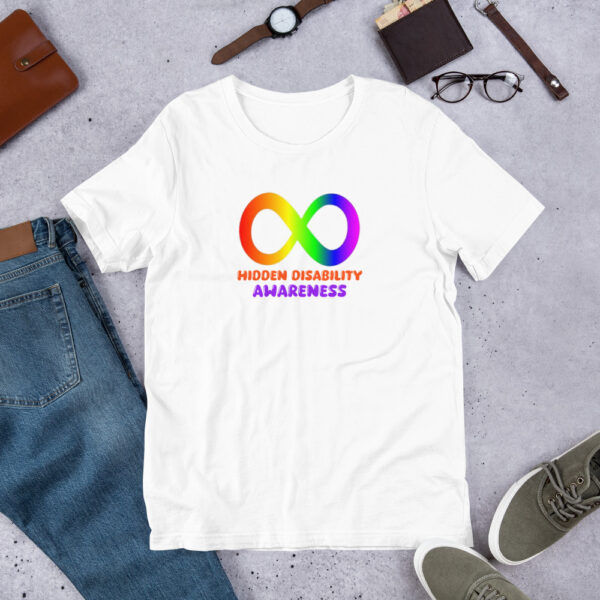 Hidden Disability Awareness Unisex T-Shirt - Image 15