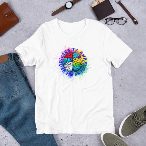 Neurodiversity Awareness Unisex T-Shirt For Hidden Disabilities - Image 14
