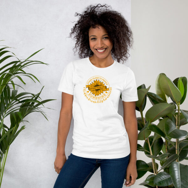 Stand Close to Sunshine Unisex T-Shirt - Hidden Disability Awareness - Image 14