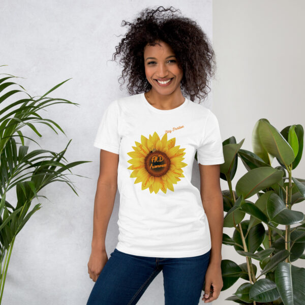Sunflower Stay Positive Functional Neurological Disorder Unisex T-Shirt - Image 13