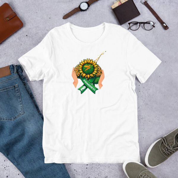 Functional Neurological Disorder Brain Sunflower T-Shirt - Image 13