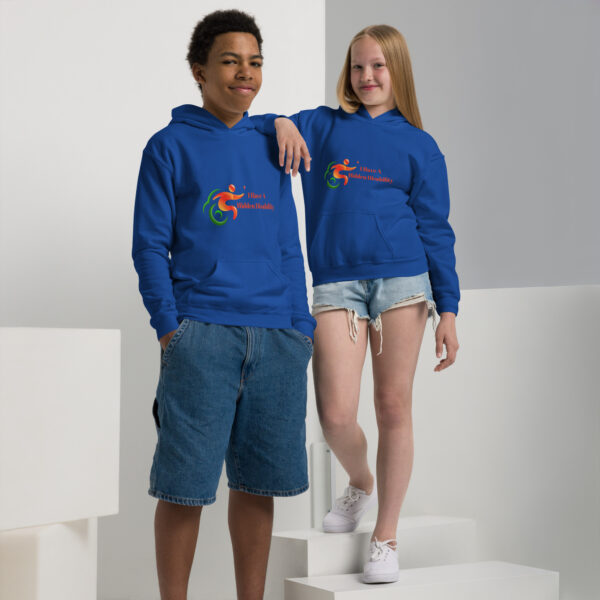 I Have A Hidden Disability Youth Hoodie - Image 3