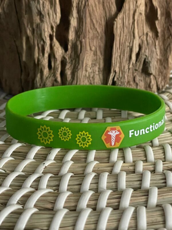 Functional Neurological Disorder Silicone Medical Alert Bracelet - Image 7
