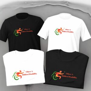 Ladies I Have A Hidden Disability Logo Maple Shirt By AS Colour