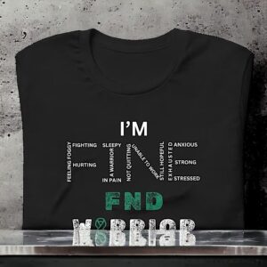 “IM FINE” Functional Neurological Disorder Warrior T-Shirt