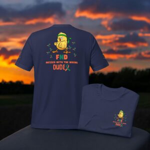 FND Messed with the Wrong Dude Unisex T-Shirt