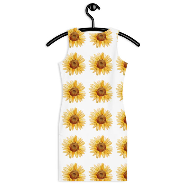 Sunflower White Summer Dress Women’s Spring Clothing Dress - Image 2