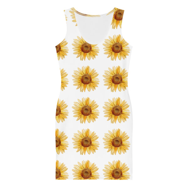 Sunflower White Summer Dress Women’s Spring Clothing Dress - Image 9