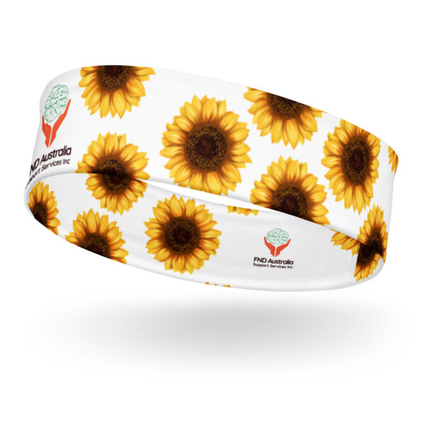FND Australia Support Services Inc Corporate Sunflower Headband - Image 11