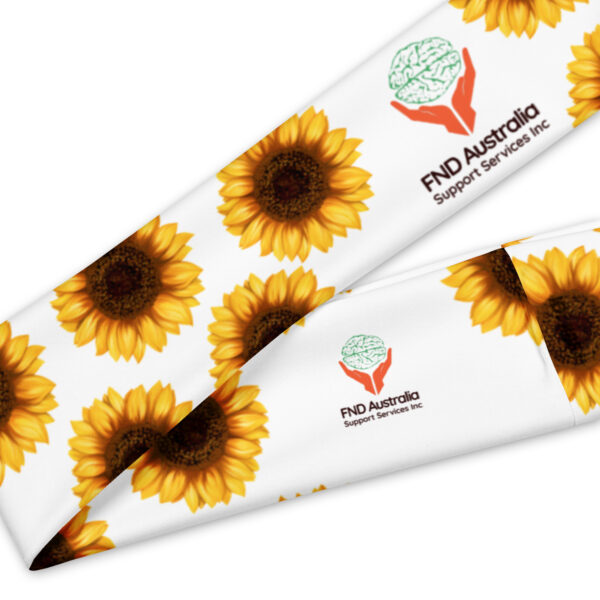 FND Australia Support Services Inc Corporate Sunflower Headband - Image 9