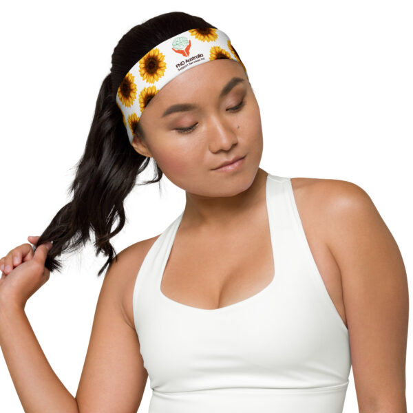 FND Australia Support Services Inc Corporate Sunflower Headband - Image 2