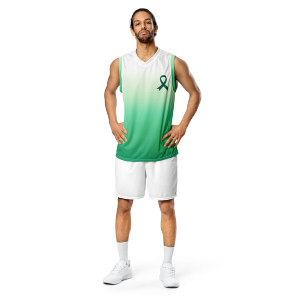 FND Australia Support Services Inc Corporate Recycled Unisex Basketball Jersey - Image 10
