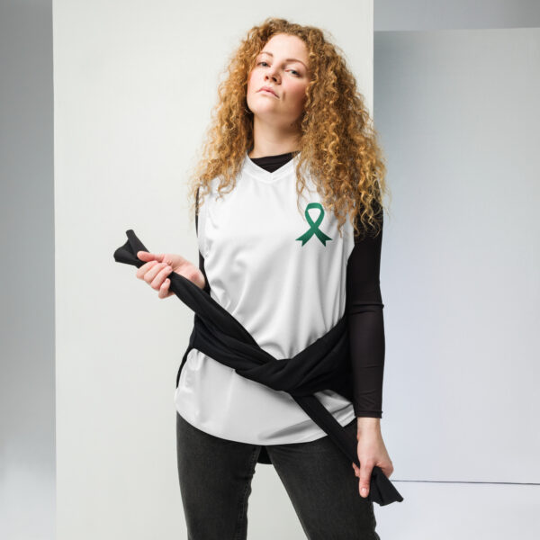 FND Australia Support Services Inc Corporate Recycled Unisex Basketball Jersey - Image 9