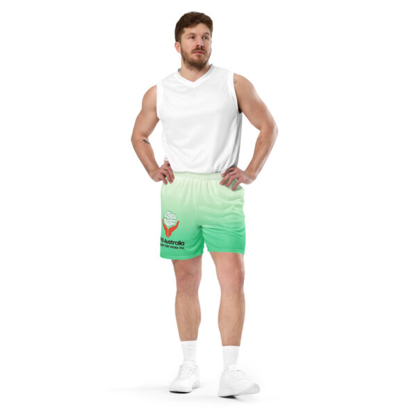 FND Australia Support Services Inc Corporate Unisex Mesh Shorts - Image 7
