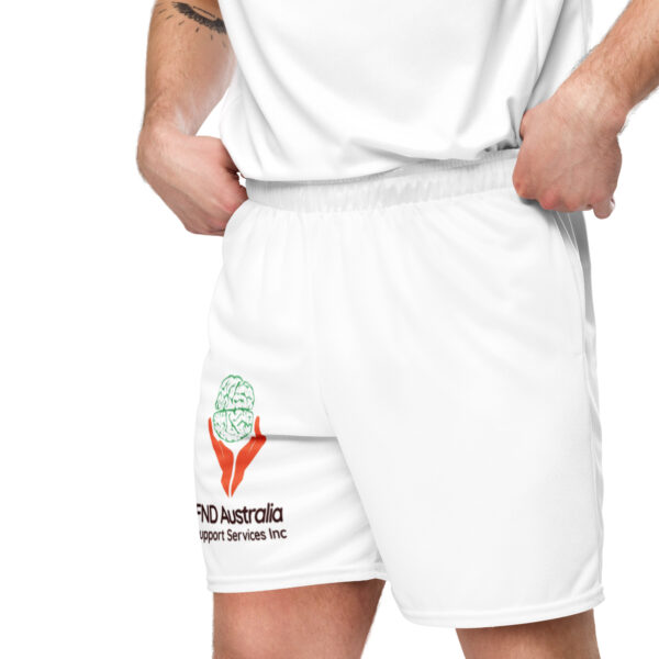 FND Australia Support Services Inc Corporate Unisex Mesh Shorts - Image 6