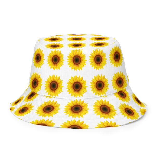 FND Australia Support Services Inc Corporate Sunflower Reversible Bucket Hat - Image 11