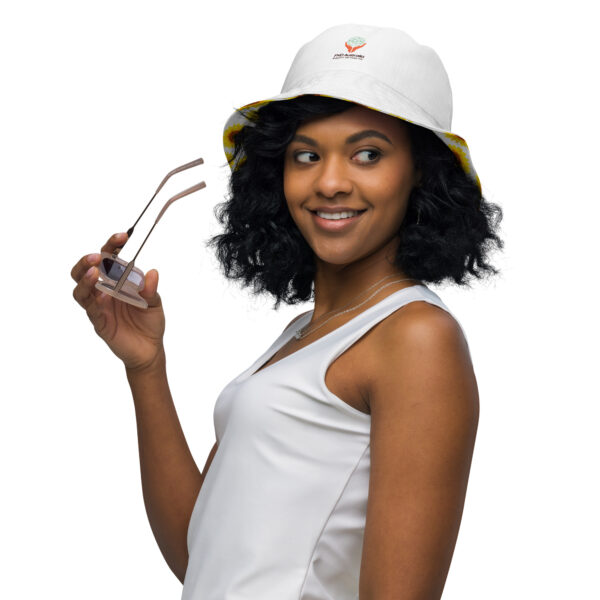 FND Australia Support Services Inc Corporate Sunflower Reversible Bucket Hat - Image 3
