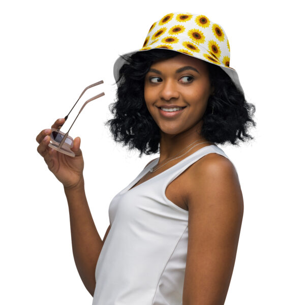 Sunflower Reversible Bucket Hat Unbranded - Image 5