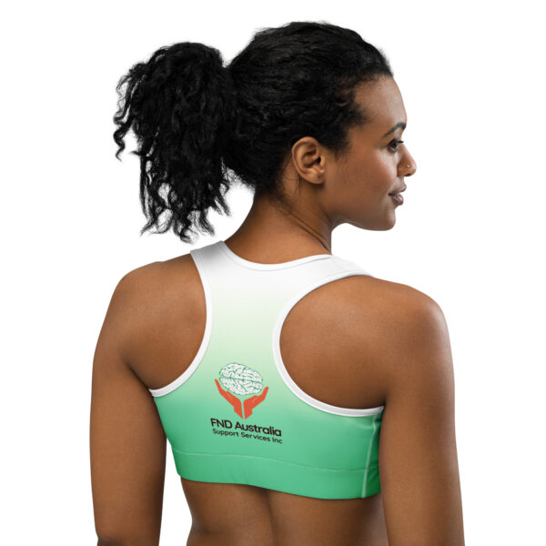 FND Australia Support Services Inc Corporate Sports Bra Crop Top - Image 3