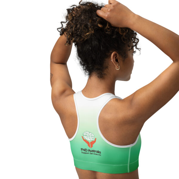 FND Australia Support Services Inc Corporate Sports Bra Crop Top - Image 4