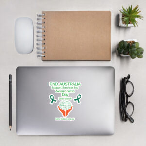 FND Australia Support Service Inc Awareness Day Bubble-Free Vinyl Stickers