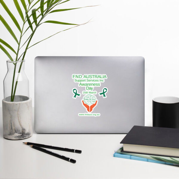 FND Australia Support Service Inc Awareness Day Bubble-Free Vinyl Stickers - Image 8