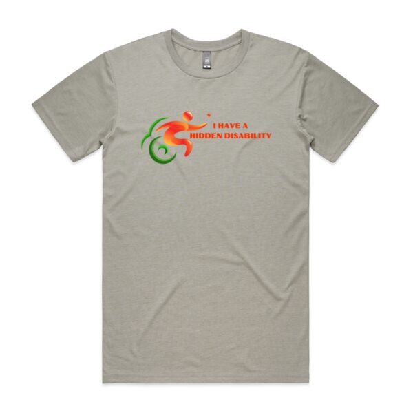 I Have A Hidden Disability Mens Staple Tee by AS Colour - Image 8