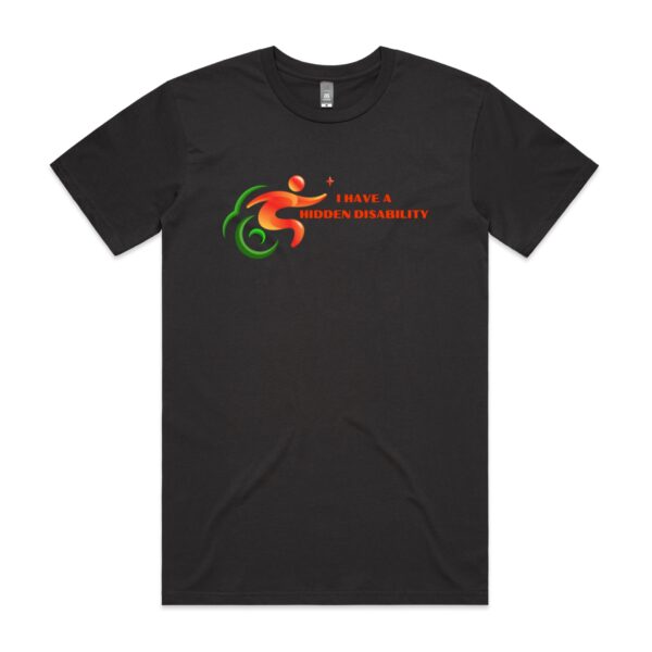I Have A Hidden Disability Mens Staple Tee by AS Colour - Image 9