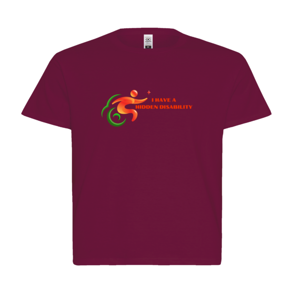 I Have A Hidden Disability Youth Awareness Tee - Image 5