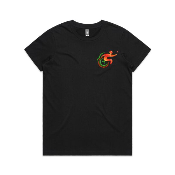 Ladies Maple I Have A Hidden Disability Logo Shirt By AS Colour - Image 2