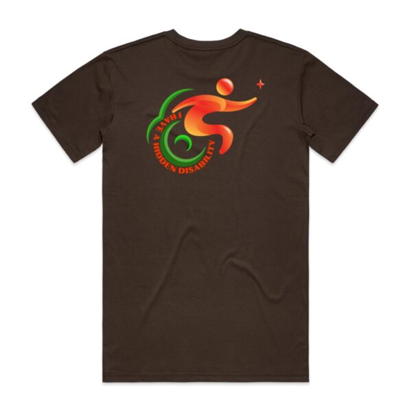 Mens Logo I Have A Hidden Disability T- Shirt By AS Colour - Image 13