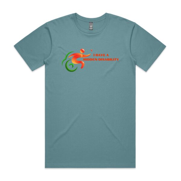 I Have A Hidden Disability Mens Staple Tee by AS Colour - Image 7