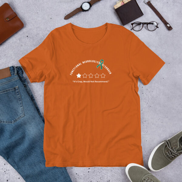 It's Crap Do Not Recommend Functional Neurological Disorder T-Shirt - Image 11