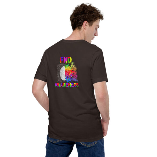 Functional Neurological Disorder Brain Awareness Unisex T-Shirt - Image 9