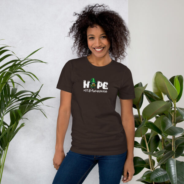 Hope For Functional Neurological Disorder Awareness Support Unisex T-Shirt - Image 5