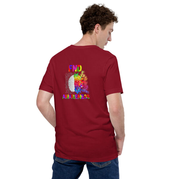 Functional Neurological Disorder Brain Awareness Unisex T-Shirt - Image 7