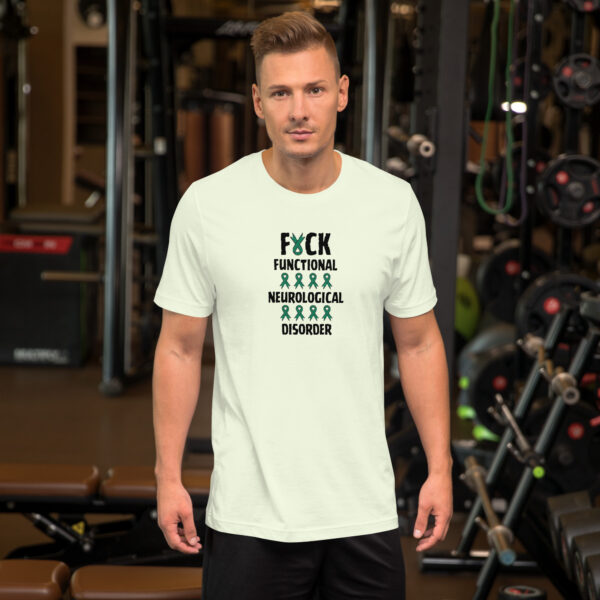Fuck Functional Neurological Disorder Warrior T-Shirt - Image 13