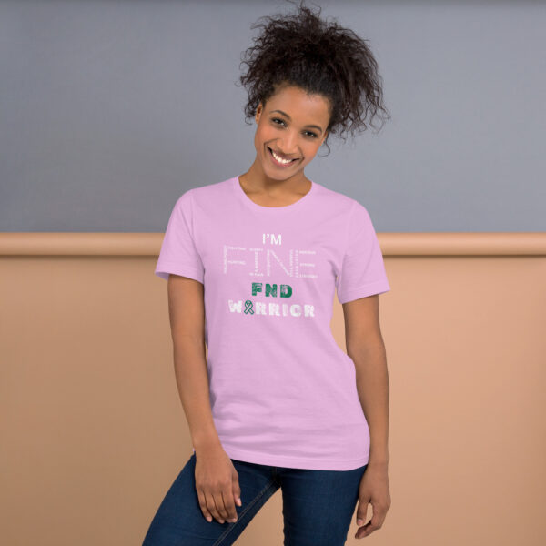 “IM FINE” Functional Neurological Disorder Warrior T-Shirt - Image 14