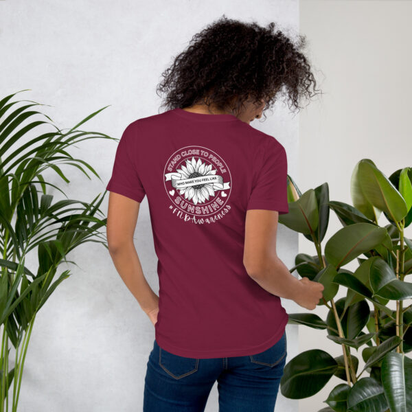 Stand Close to People Who Make You Feel Like Sunshine - FND Support Awareness Shirt - Image 11
