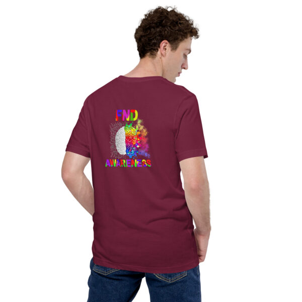 Functional Neurological Disorder Brain Awareness Unisex T-Shirt - Image 11
