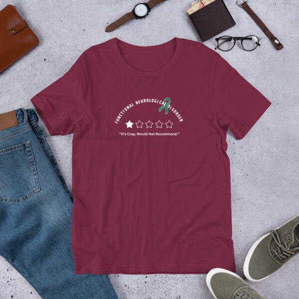 It's Crap Do Not Recommend Functional Neurological Disorder T-Shirt - Image 5